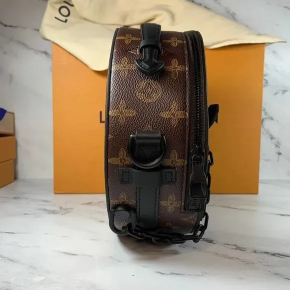 Louis Vuitton Wheel box bag Virgil Abloh N°7 Monogram LV round SS22 Rare No 7 - Picture 6 of 14